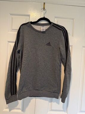 Men’s adidas 3 strip crewneck